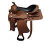 Designer Brown Black Western saddle
