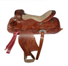 Hand Carved Western Barrel Saddle