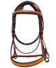 Flat Padded  handmade soft Leather Bridle