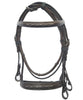 Flat Padded  handmade soft Leather Bridle